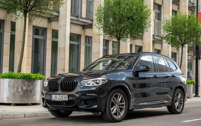 BMW X3 cena 189990 przebieg: 95000, rok produkcji 2020 z Bychawa małe 79